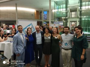 Οι Έλληνες υπότροφοι στην εκδήλωση του Ομοσπονδιακού Κοινοβουλίου.