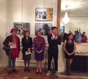 Εγκαίνια της φωτογραφικής έκθεσης "Vivre l’exil en Grèce".