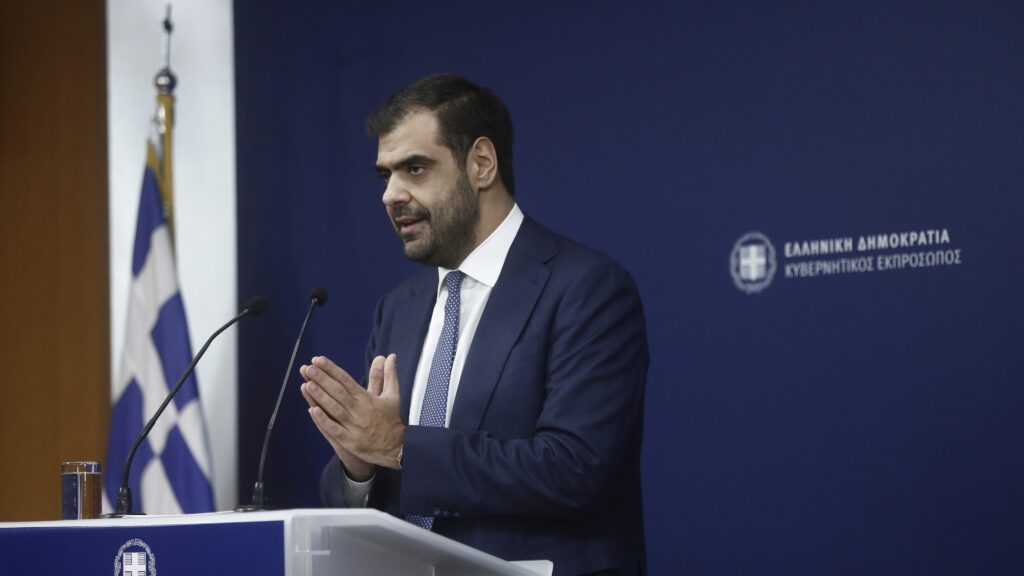 Δήλωση του Υφυπουργού παρά τω Πρωθυπουργώ και Κυβερνητικού Εκπροσώπου Παύλου Μαρινάκη