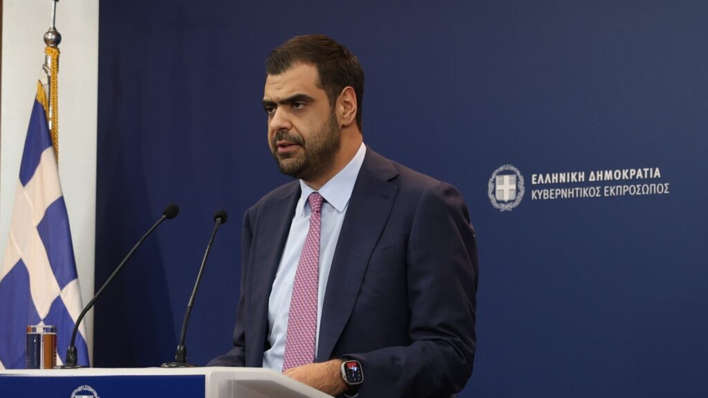 Ανάρτηση του Υφυπουργού παρά τω Πρωθυπουργώ και Κυβερνητικού Εκπροσώπου Παύλου Μαρινάκη